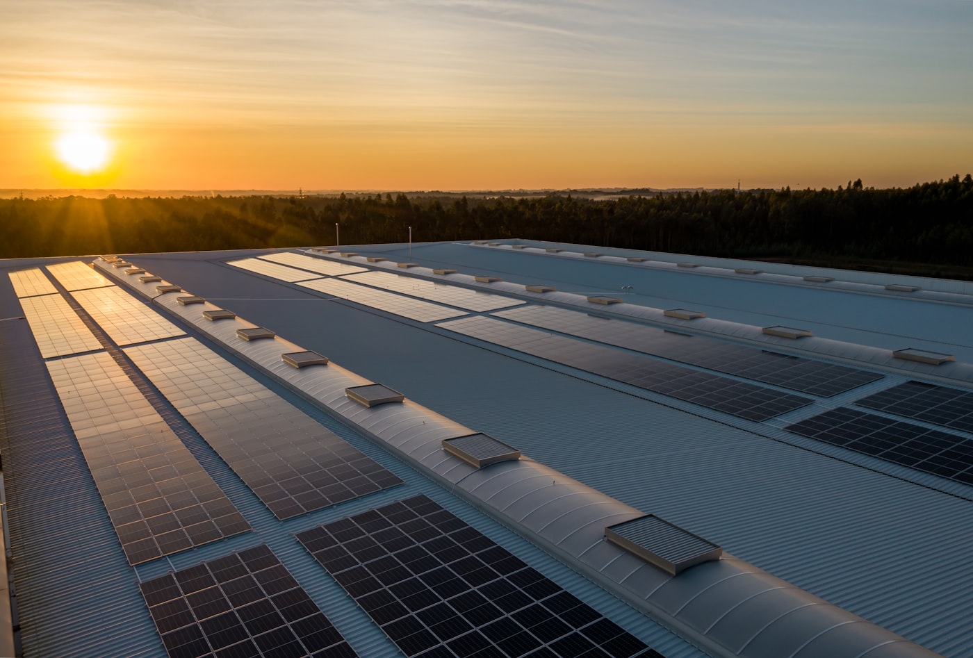 Installation solaire industrielle 80 kWc